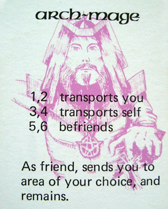 arch-mage - mystic wood cards