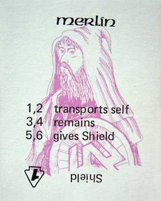 merlin - mystic wood cards